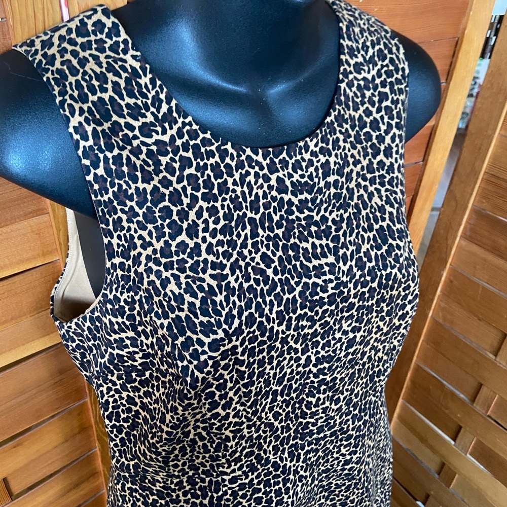 J. Crew animal print dress (4) - Picture 2 of 7